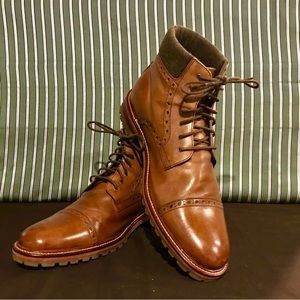 Excellent leather dress boots